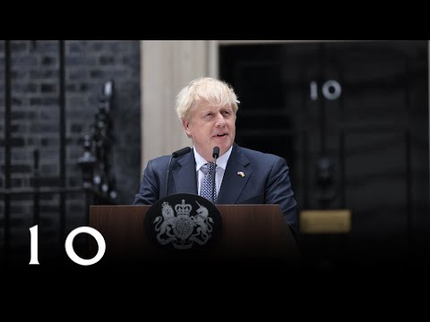 Prime Minister Boris Johnson's resignation statement