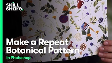 How to Make a Repeat Botanical Pattern in Photoshop