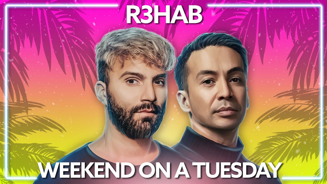 R3HAB x Laidback Luke - Weekend On A Tuesday [Lyric Video] - YouTube