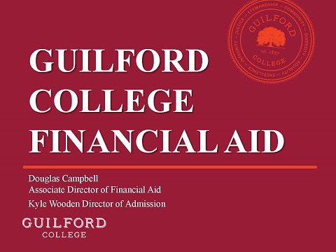 Guilford College Q&A: Financial Aid