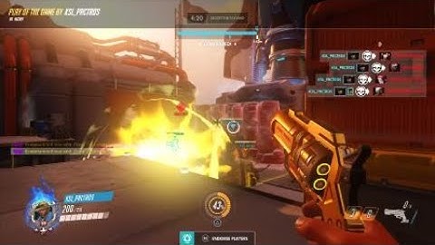 [Overwatch] MCCREE-DPS(HITSCAN) Positioning Guide on Attack, Gibraltar