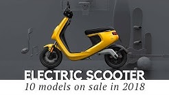 Top 10 Electric Scooters and Smart Mopeds (2018 Models and Prices Reviewed) 