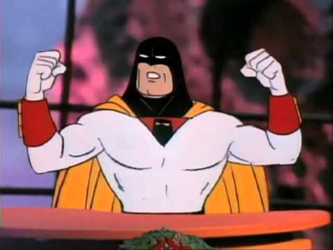 Space Ghost C2C Christmas - Up on the Housetop, Click Click Click