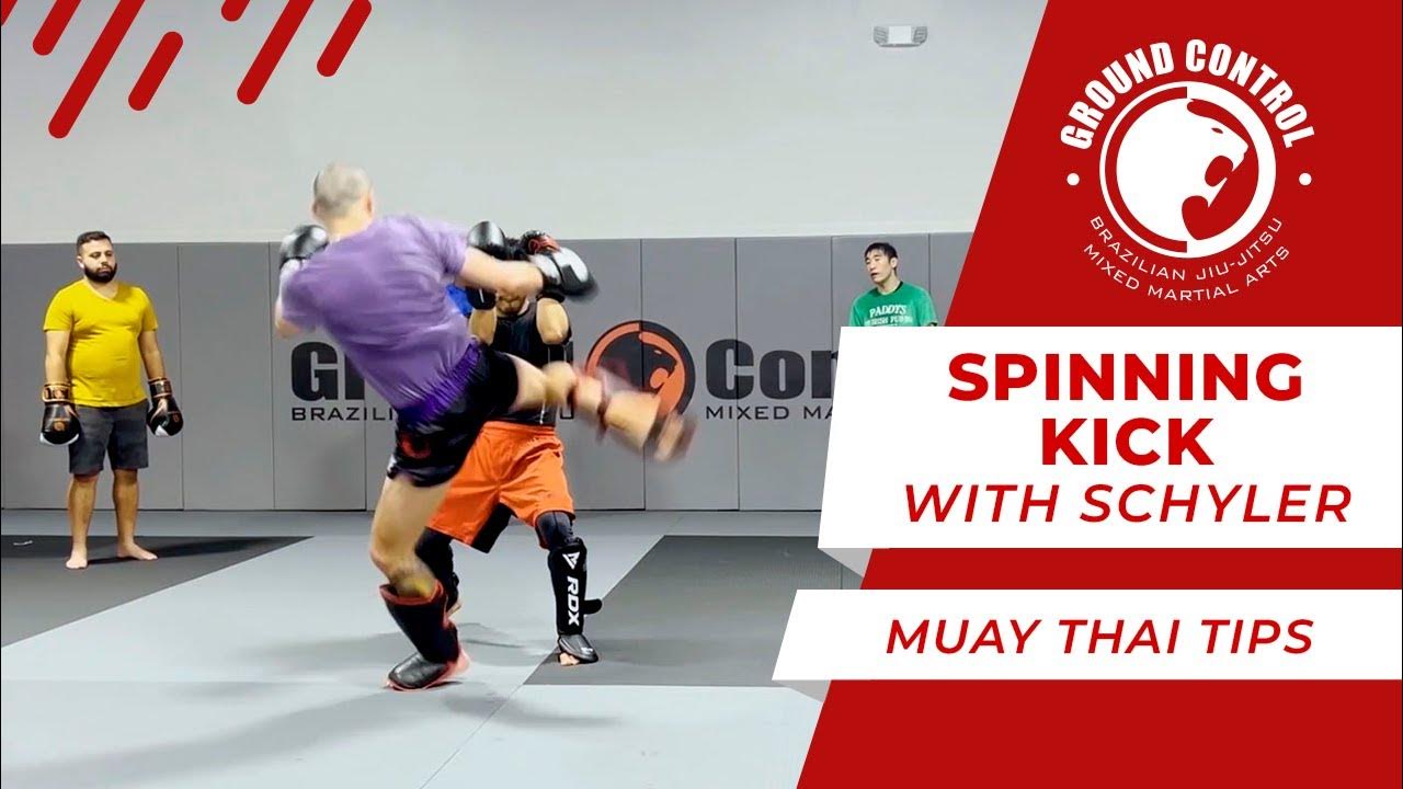 Muay Thai Spin Kicks w/ Schyler YouTube