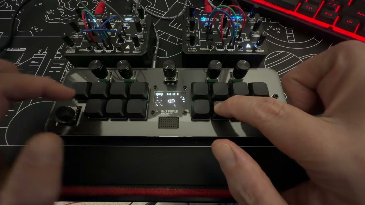 Celestial Meanderings - Live Jam with Gamma Mini Synth and Bastl Kastle Alchemist and Wave Bard