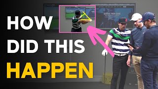Stop Getting Narrow in The Downswing | LIVE GOLF LESSON Chris Part 1