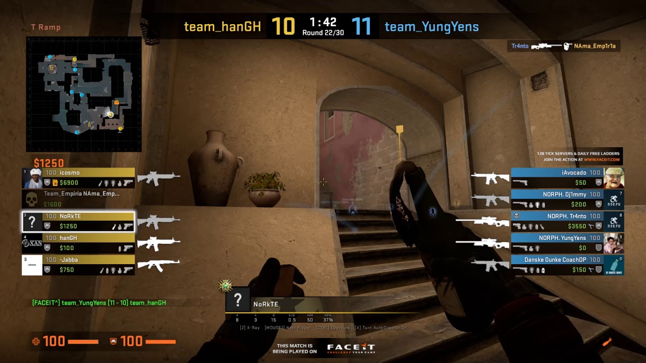 Mirage ramp oneway smoke - YouTube