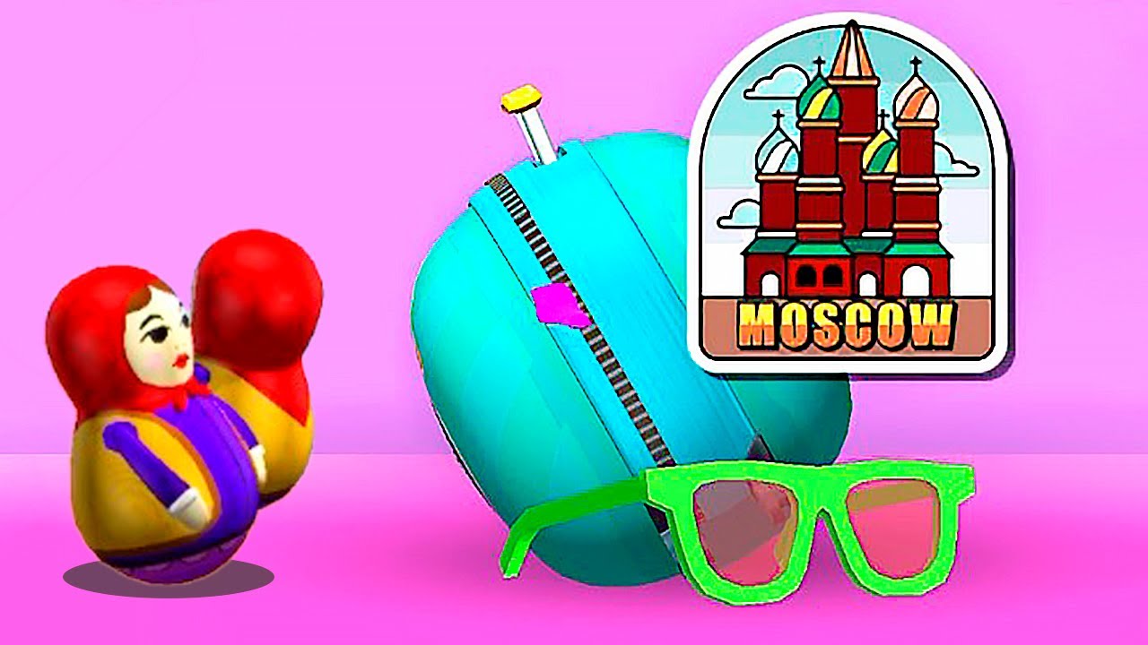 Going Balls - New Road Trip🐻MOSCOW! Update Race-480