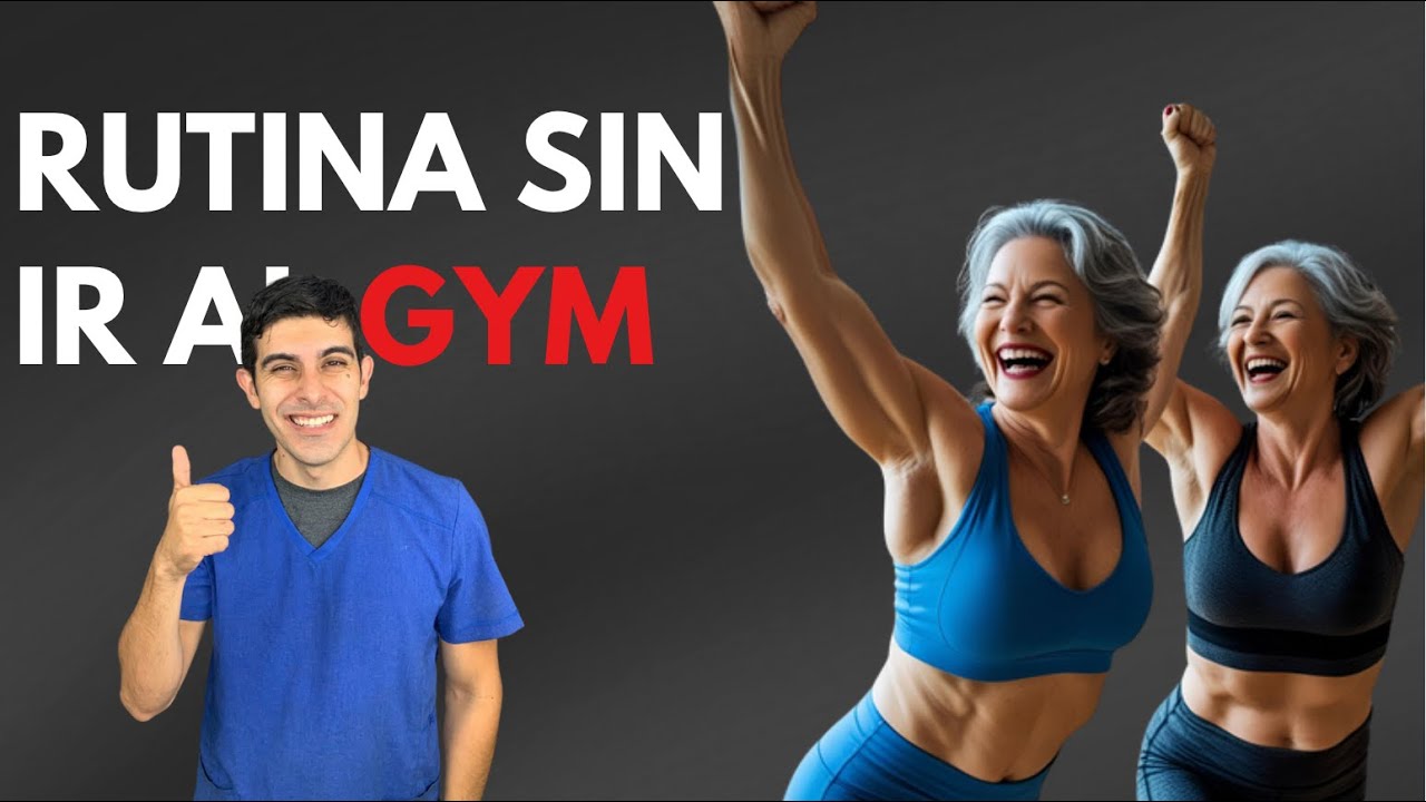 SIN GIMNASIO !! rutina en casa para ADULTO MAYOR