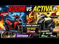 125 XOOM vs ACTIVA 125 😱ENGINE SOUND 🔊TOP SPEED 💀SHOCK TEST 😳MILEAGE 🤯