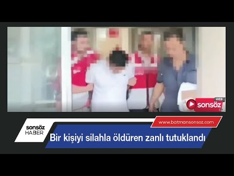Bir kişiyi silahla &ouml;ld&uuml;ren zanlı tutuklandı