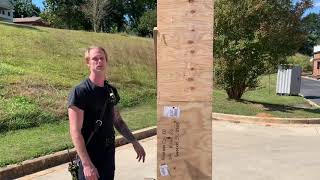 Balloon Frame Construction Fire Demonstration