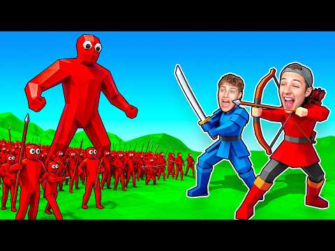 100 Fire Zombies vs EVERY GOD in TABS!