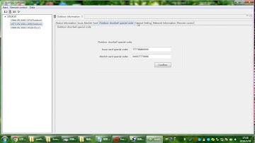 parameter configuration