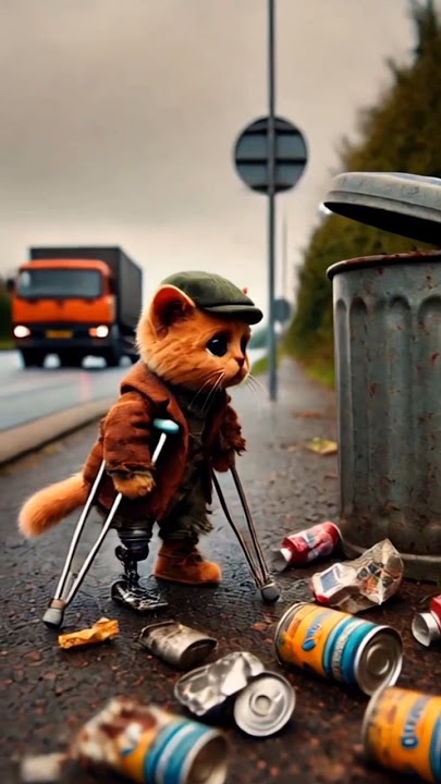 The Life of a poor cat 😺, #cat #ai #shorts #shortsfeed #AMP7