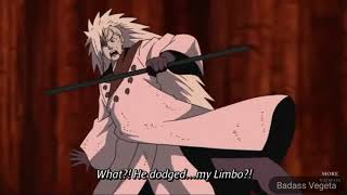 Naruto destorys Divine Trees (Naruto dodges Limbo)  Naruto vs Madara