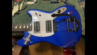 Squier Bullet Mustang - "Bigsby" Mod & More!