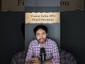Vision Infra IPO Final Decision🔥| Latest IPO GMP #ipo #buyback #shortsfeed