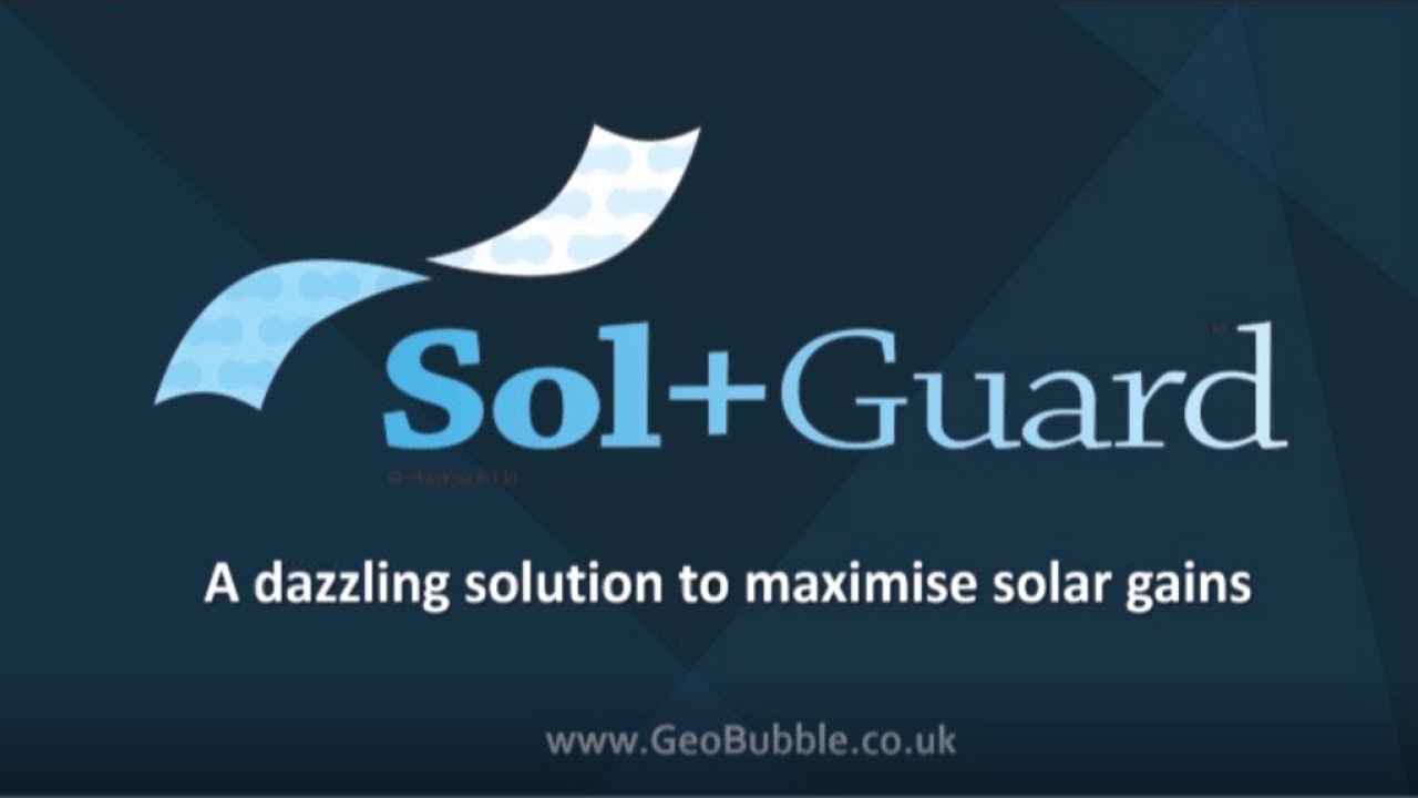 Introducing Sol+Guard™ Swimming Pool Cover material with GeoBubble™ Technology