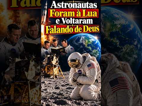 Astronautas Foram à Lua e Voltaram Falando de Deus #Fé #Deus #Ciência