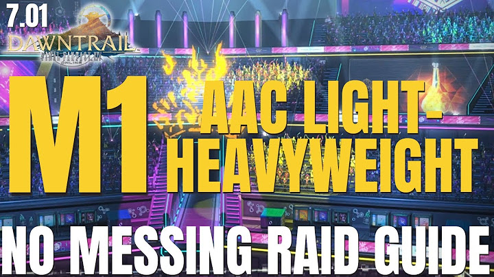 THE ARCADION M1 | AAC Light-Heavyweight M1 | BLACK CAT BOSS GUIDE | FFXIV 7.0 | DAWNTRAIL