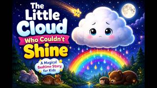 ☁️ The Little Cloud Who Couldn't Shine ✨ | A Beautiful Bedtime Story for Kids 🌈