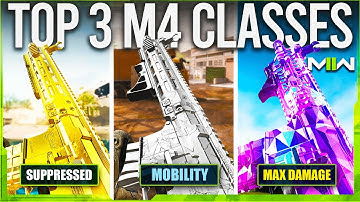 Modern Warfare 2: TOP 3 BEST M4 CLASS SETUPS For EVERY Playstyle! (MW2 Best M4 Class Setups)