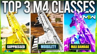 Modern Warfare 2: TOP 3 BEST M4 CLASS SETUPS For EVERY Playstyle! (MW2 Best M4 Class Setups)