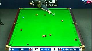 AMAZING SNOOKER TRICK SHOT BY STEPHEN LEE AT PTC SEMI FINAL