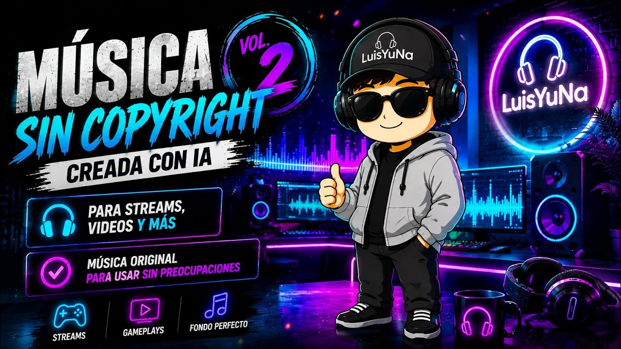 🎵 Música para Streamers y Creadores VOL. 2 | Creada con IA | No Copyright | Para Uso Libre