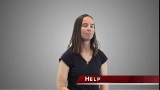 Help - Safety Terms in ASL