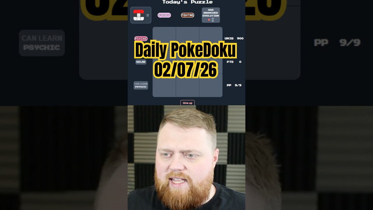 Ежедневная версия PokeDoku 02.07.26