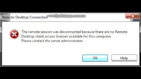 How to RDP Fix: No Remote Desktop Client Access Licenses Available | Grace period to 50 years