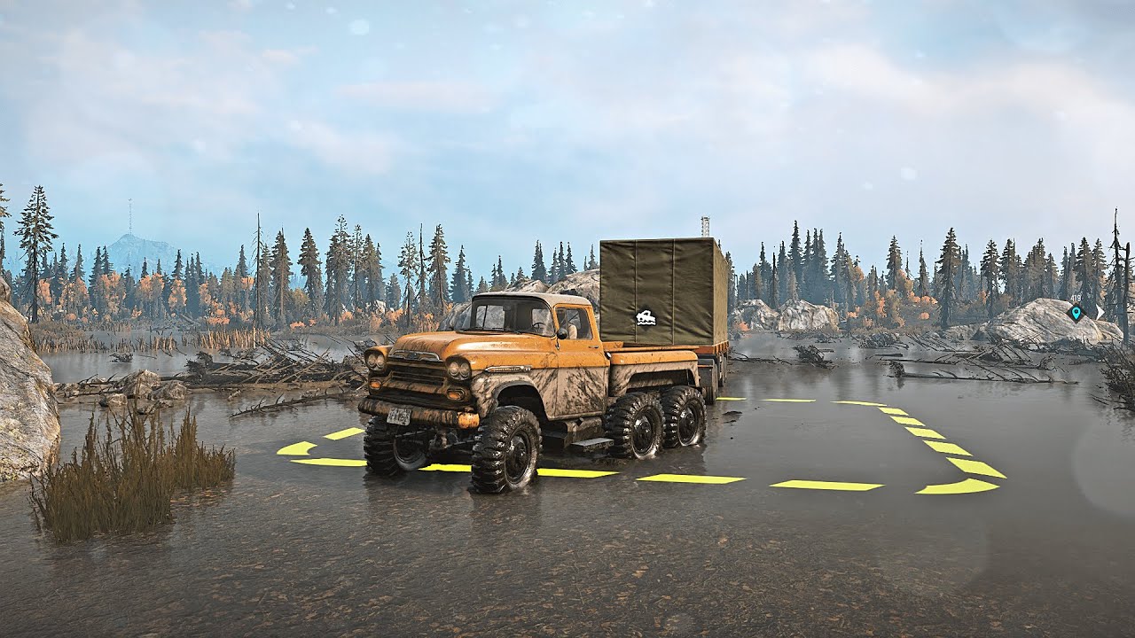 SnowRunner - Recovering the Lost Container!