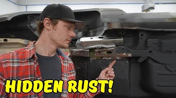 FRAME RAIL SECTION REMOVAL - 1971 Camaro Torque Box Repair [PART 1]