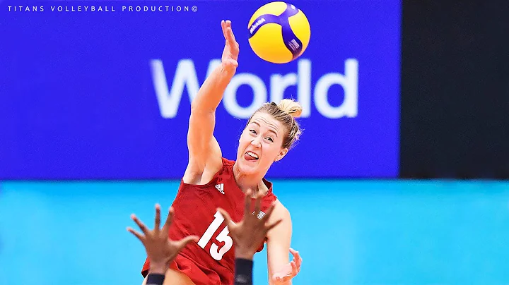 Kimberly Hill - Best Volleyball Spikes 2019-2020 |...