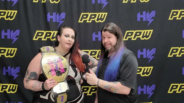 ABJ Backstage at PPW Let Loose with Sammi Chaos 