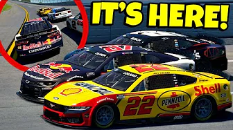Surviving CRASHES and Fighting for Victory at Talladega! (NASCAR 25 Gameplay)