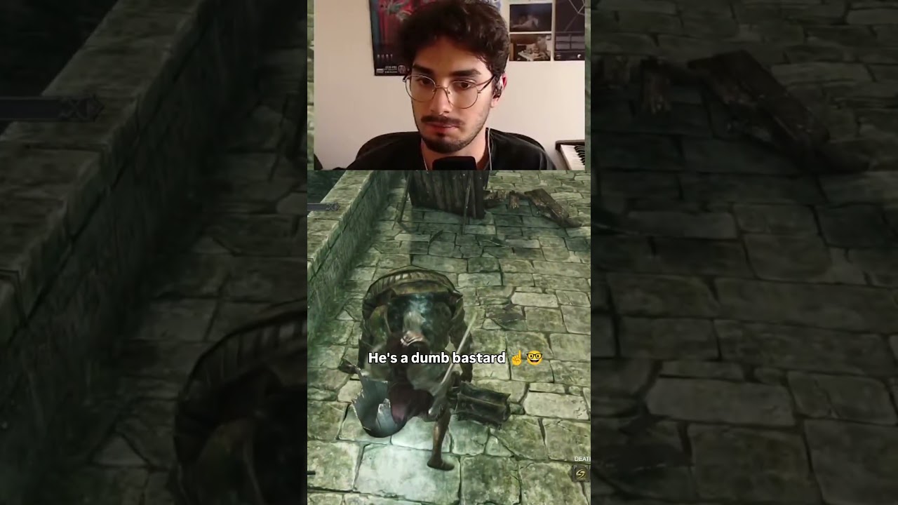 FIRST TIME PLAYING THIS GAME AND I'M TWEAKIN 💀 #gaming #darksouls2 #darksouls #eldenring #twitch