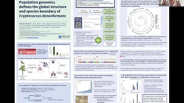Population genomics defines the global structure and... - Katharine Bowers - Poster - ISMB 2024