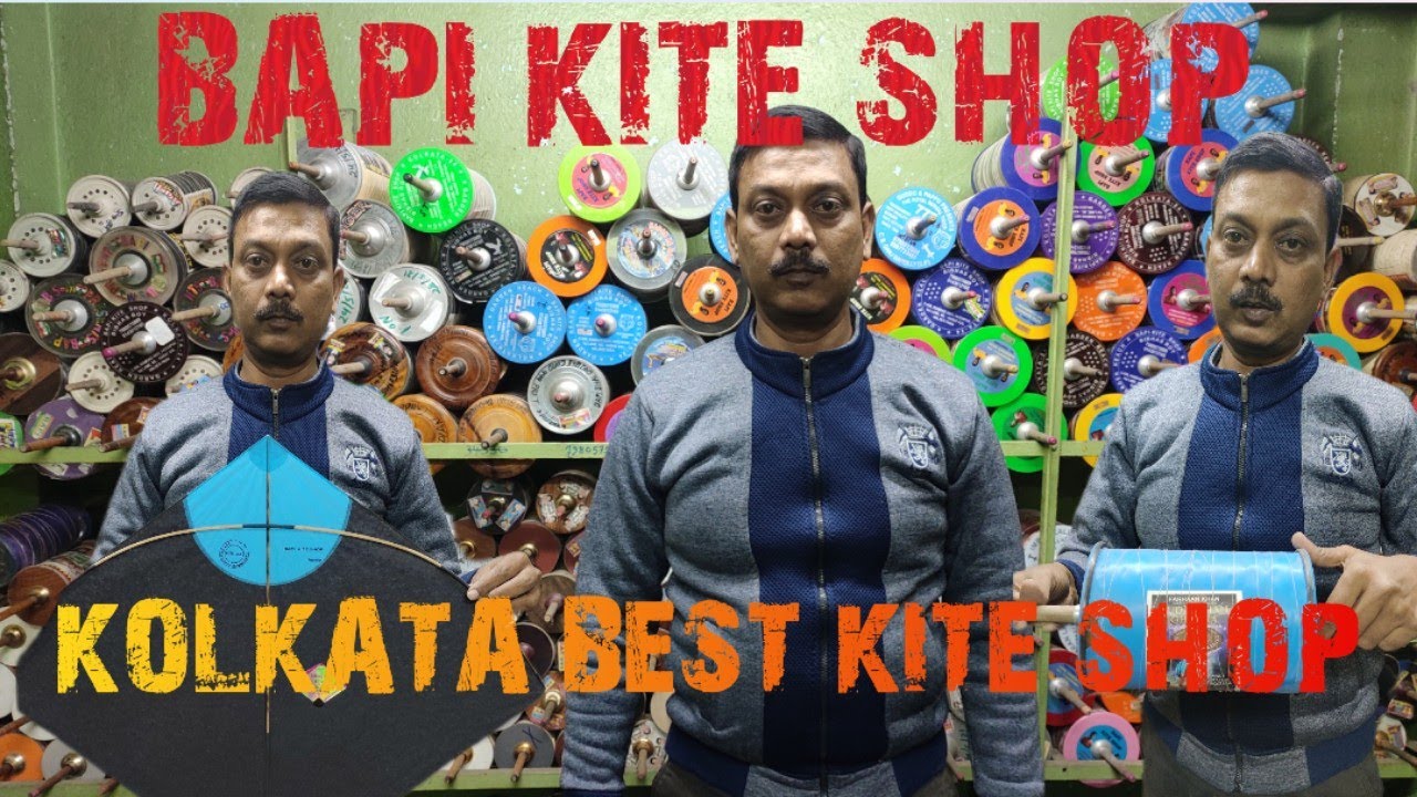 BAPI KITE SHOP || Top Quality Manjha || Kolkata Best Manjha Shop || top brand Manjha.