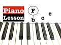 Sugar Piano Lesson TUTORIAL Maroon 5