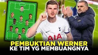 GABUNG KE RIVAL SEKOTA DEMI BUKTIKAN DIRI PADA TIM YANG MEMBUANGNYA! FORMASI SPURS ADA TIMO WERNER