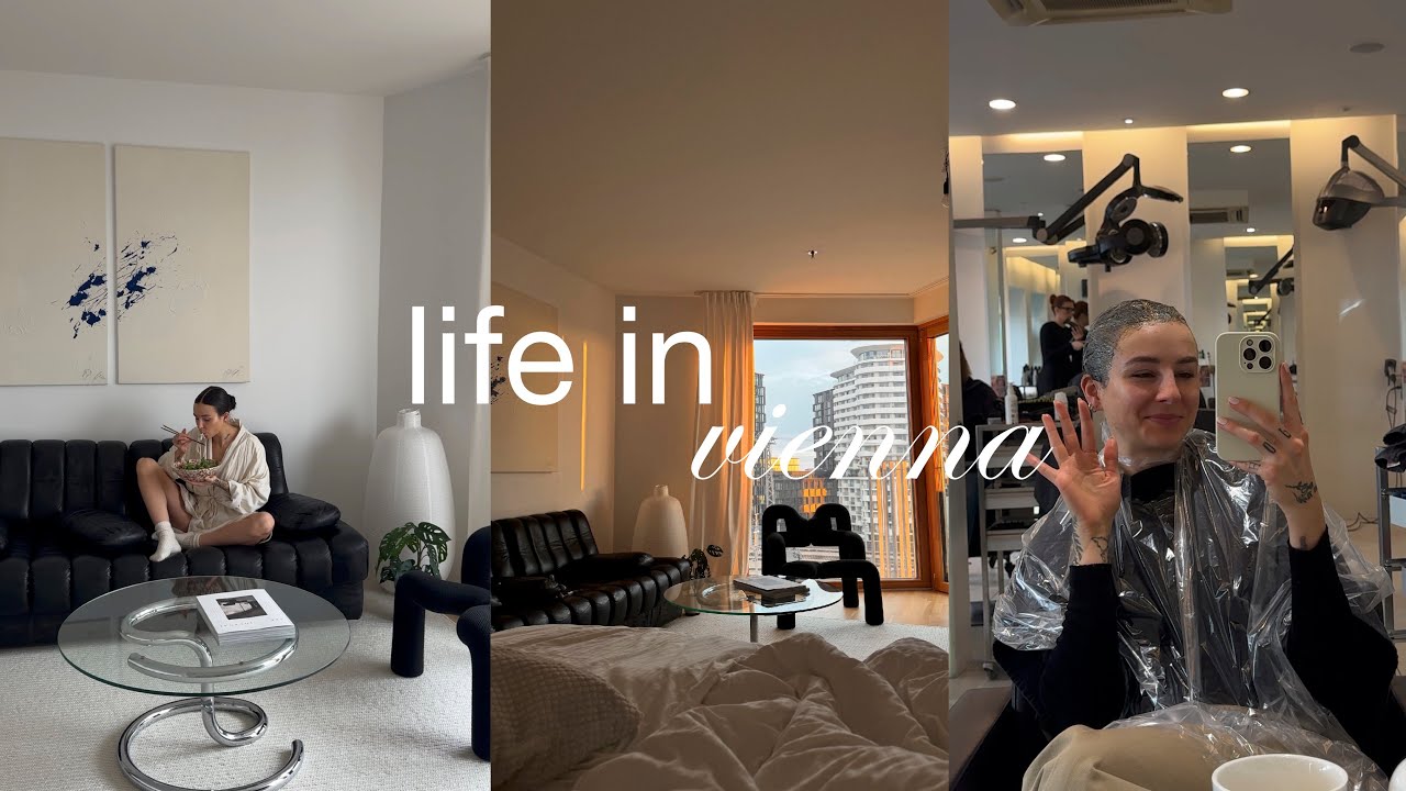Life in Vienna | taking care of myself, morning & evening skincare routine