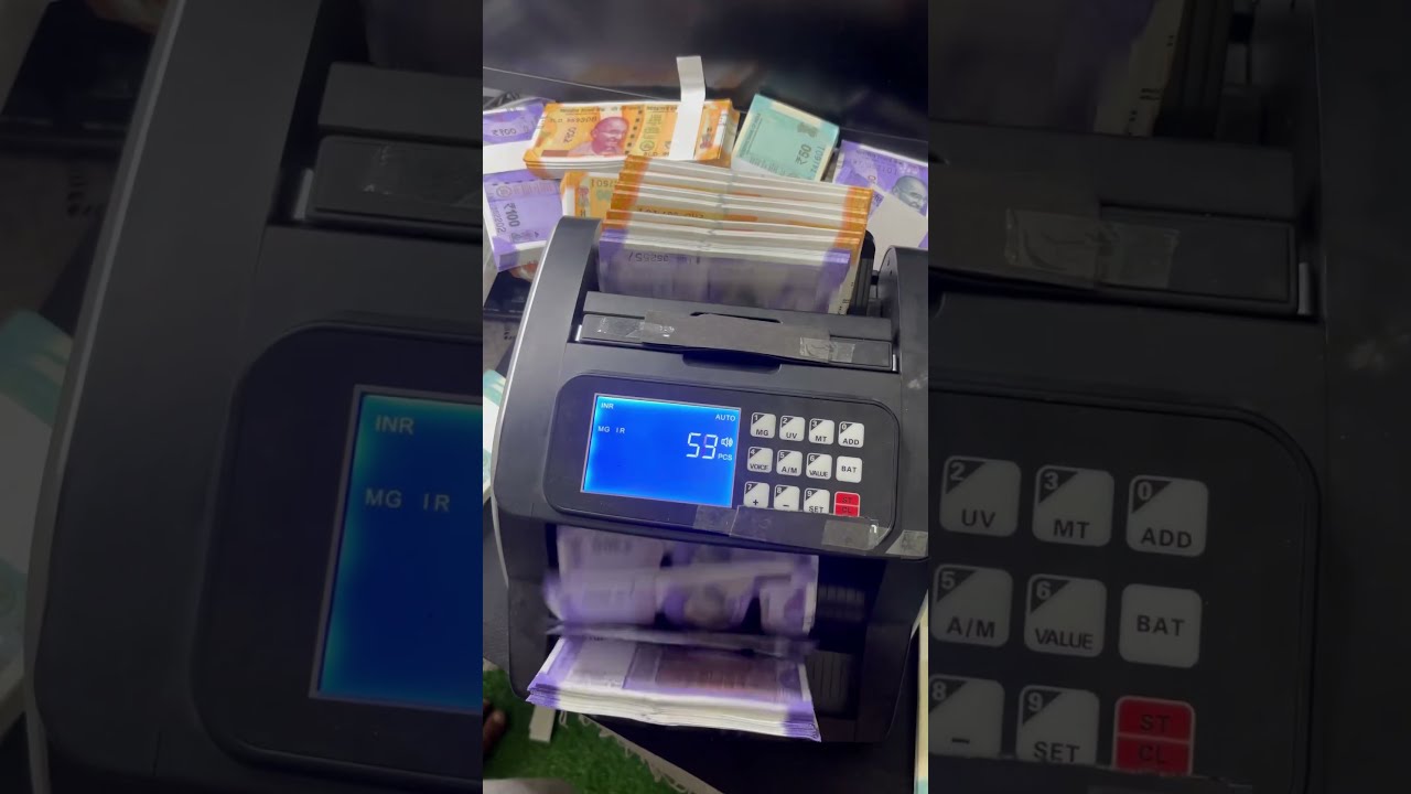 ASMR Machine Counting Money High Spend Count Asmrshortvideo Asmrvideo Cash