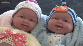 Pearl's Memory Babies gifting comfort to nursing home patients