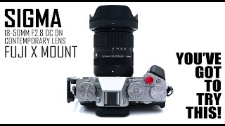 Sigma 18 - 50mm F/2.8 For Fuji