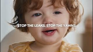 Pampers Baby-Dry. Leak-proof for better sleep