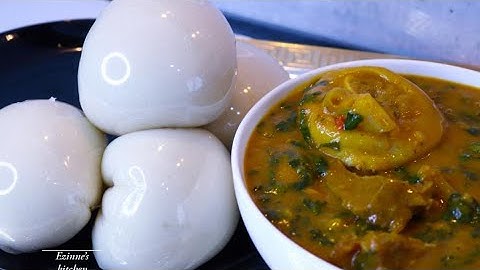 2 ways to make cassava Fufu from scratch