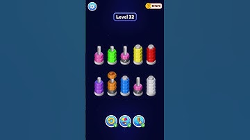 Nut Sort 3D: Color Match | Level 32